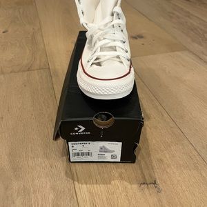 Brand NEW White Converse High Tops